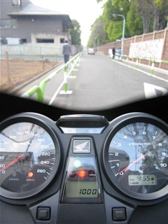 CB1300SBの走行距離が1000KMになりあました