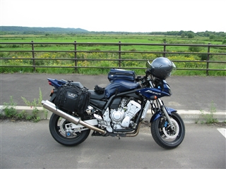 FZS1000（北海道のたぶん釧路方面で撮影）